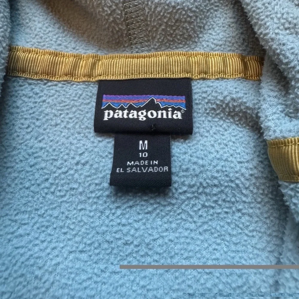 🔥PATAGONIA 🔥 Boys Fleece Full zip Hoodie Sz M /10 Price Firm!